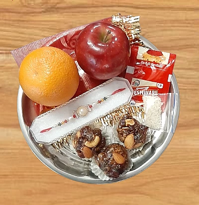 Send Rakhi Thali Gift to Adibatla