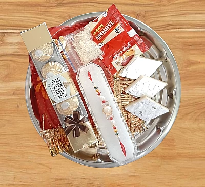 Rakhi Thali express delivery in Adibatla