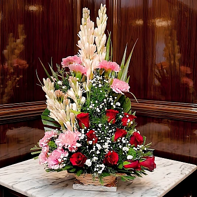 Flower Bokeh delivery in Hyderabad