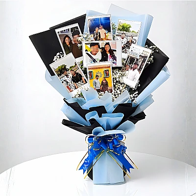 Buy custom Photo Bouquet online in Abids