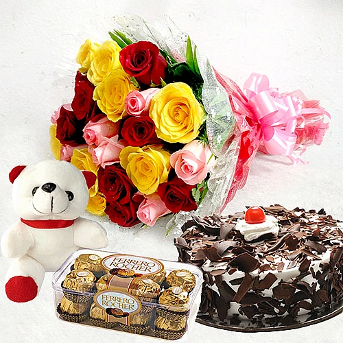 Online Birthday Cake n Flowers in Secunderabad