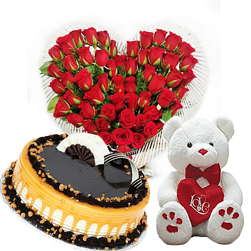 Birthday Cake and Flowers online delivery in Hyderabad