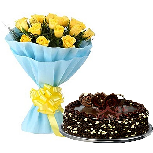 Flowers and Cake home delivery Yousufguda