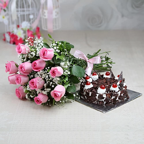 Send Flowers and Cake to India from Hyderabad
