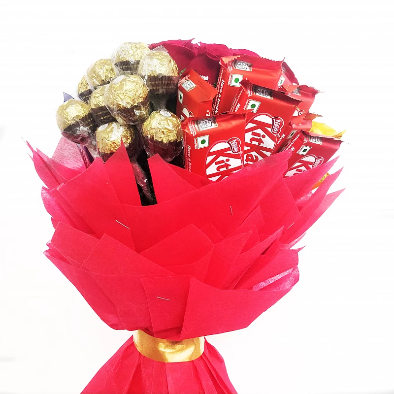 Chocolate bouquet online in Hyderabad