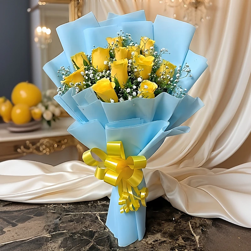 Online Yellow Roses delivery Banjara Hills