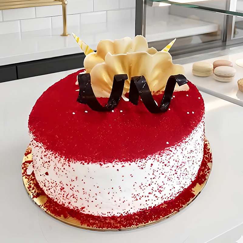 Order Red Velvet cake online Amberpet